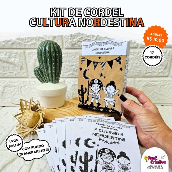 KIT CORDEL - CULTURA NORDESTINA - Imagem 3