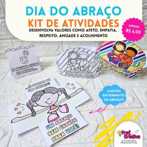 KIT DE ATIVIDADES - DIA DO ABRAÇO
