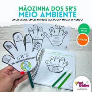 MÃOZINHA DOS 5R'S DA SUSTENTABILIDADE
