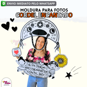 MOLDURA PARA BAMBOLÊ - CORDEL ENCANTADO