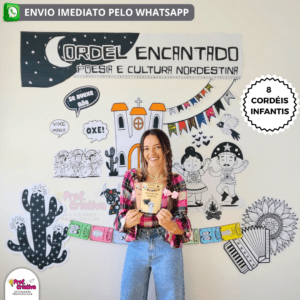 PAINEL CORDEL ENCANTADO - COM 8 CORDÉIS
