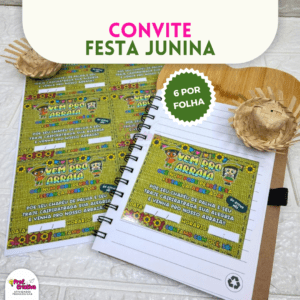 CONVITE PARA FESTA JUNINA