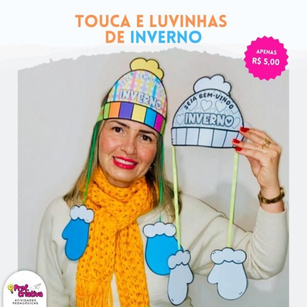 TOUCA E LUVINHAS DE INVERNO