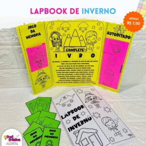 LAPBOOK DE INVERNO