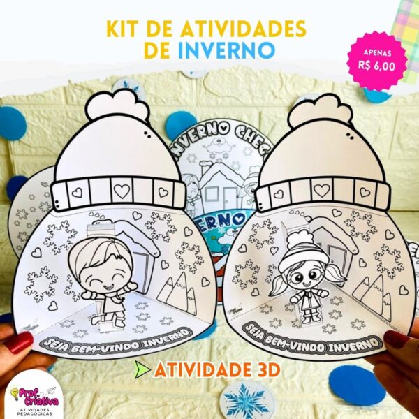KIT DE ATIVIDADES: O INVERNO CHEGOU - Image 2