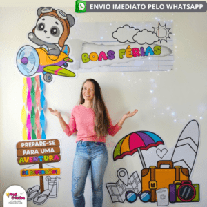 PAINEL - BOAS FÉRIAS VIAGEM