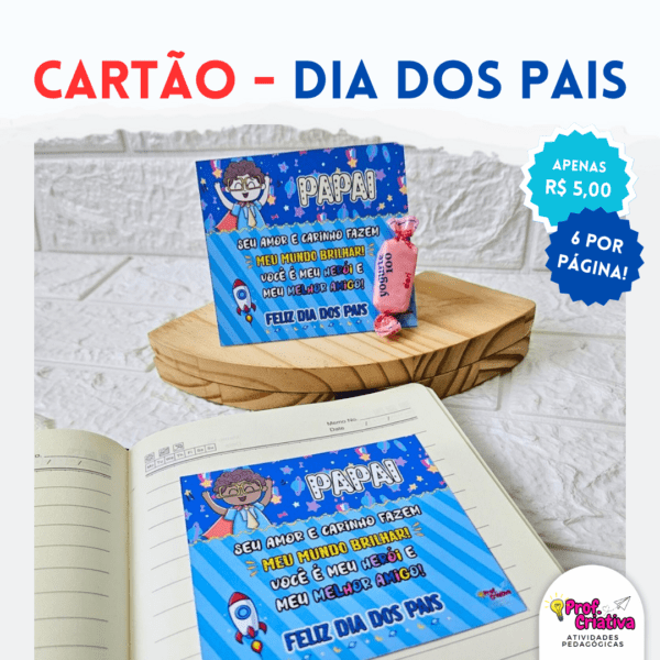 CARTÕES - DIA DOS PAIS