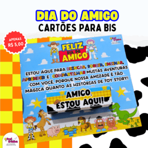 CARTÕES PARA BIS - DIA DO AMIGO
