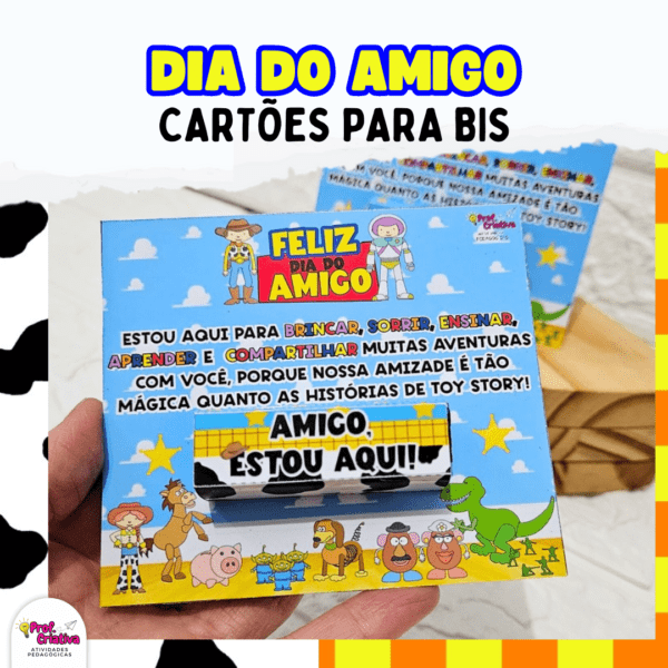 CARTÕES PARA BIS - DIA DO AMIGO - Imagem 2
