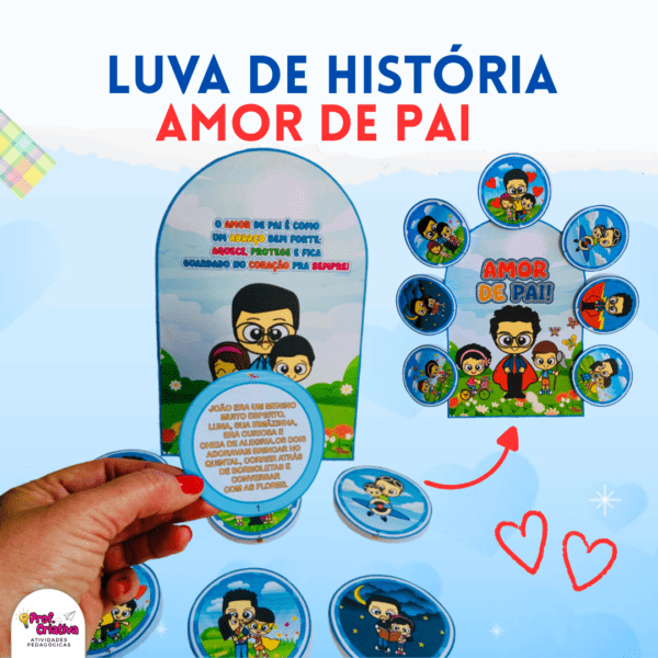 LUVA DE HISTÓRIA - AMOR DE PAI - Imagem 2