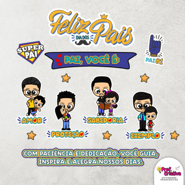 PAINEL - DIA DOS PAIS - Imagem 2
