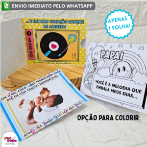 CARTÃO MELODIA - DIA DOS PAIS