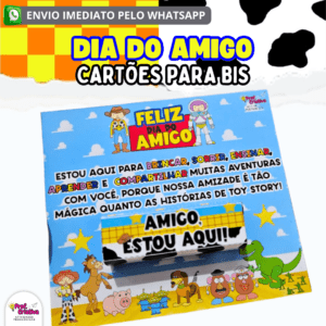 CARTÕES PARA BIS - DIA DO AMIGO