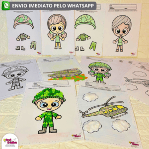 KIT DE ATIVIDADES - DIA DO SOLDADO