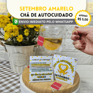 CHÁ DE AUTOCUIDADO - SETEMBRO AMARELO