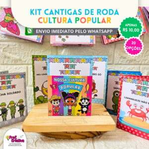 KIT CAIXINHA - CANTIGAS DE RODA