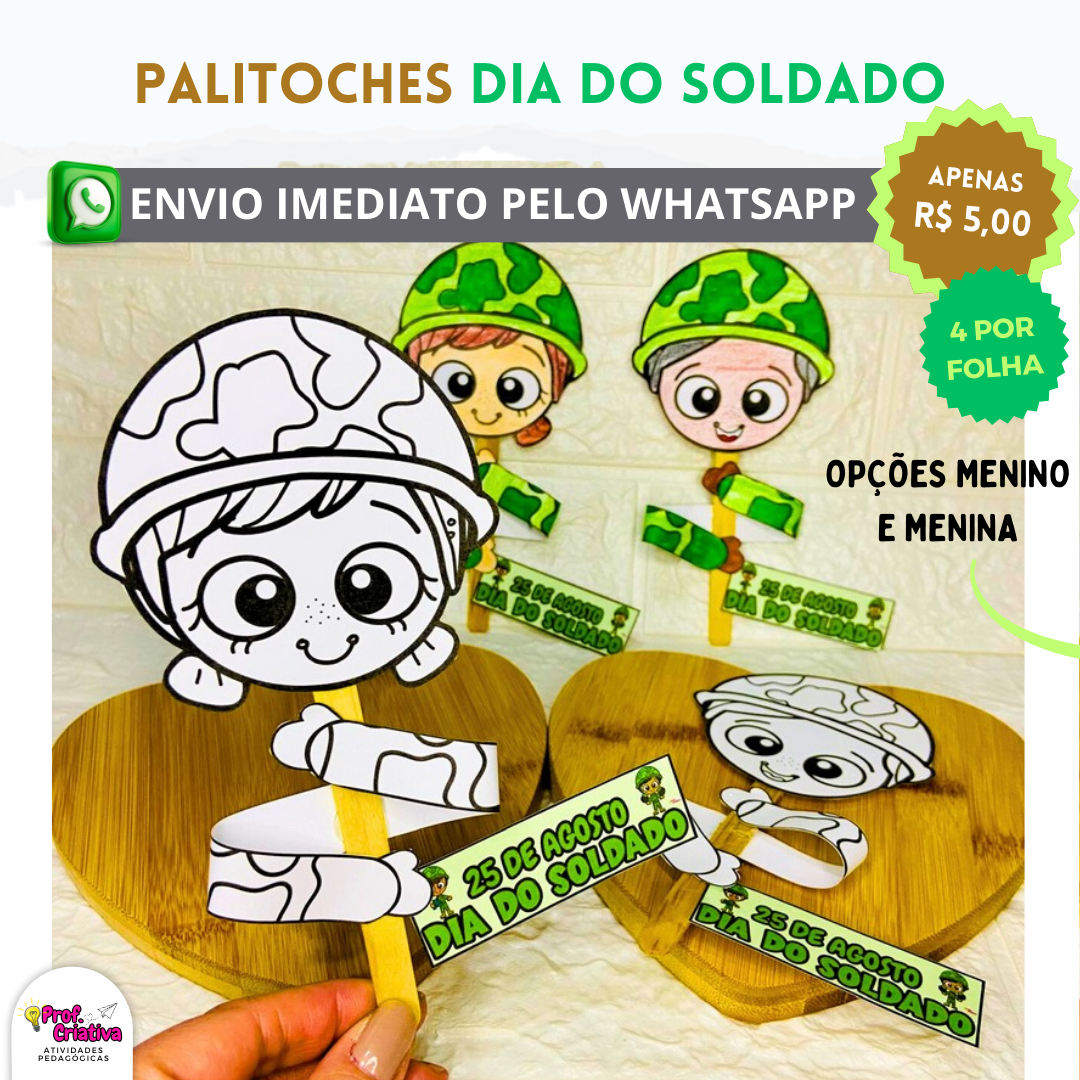 PALITOCHES - DIA DO SOLDADO