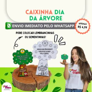 CAIXINHA DE ÁRVORE - DIA DA ÁRVORE