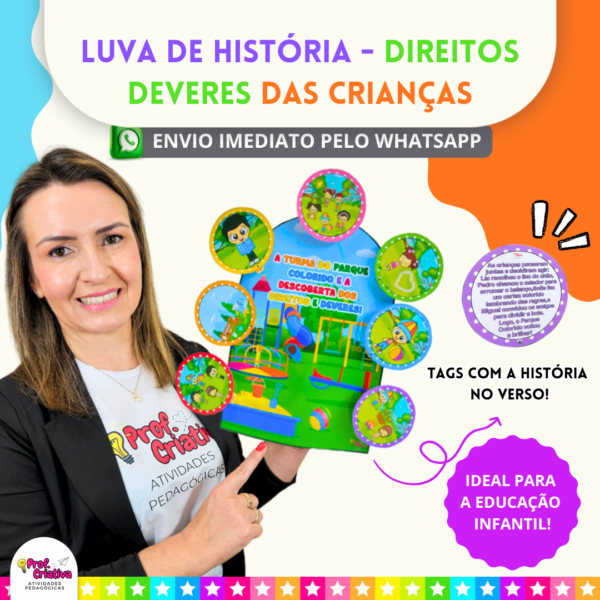 LUVA DE HISTÓRIA – DIREITOS E DEVERES DAS CRIANÇAS