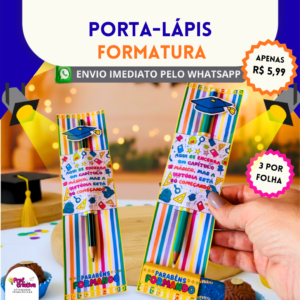 PORTA-LÁPIS – FORMATURA