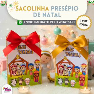SACOLINHA - PRESÉPIO DE NATAL