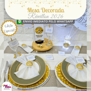 EDIÇÃO ESPECIAL: MESA DECORADA-RÉVEILLON