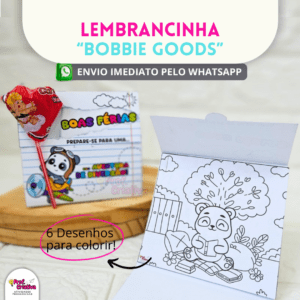 LEMBRANCINHA PARA COLORIR - BOAS FÉRIAS