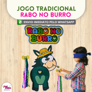 JOGO TRADICIONAL - RABO NO BURRO