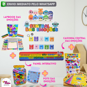 COMBO DAS EMOÇÕES – DIVERTIDA MENTE