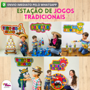ESTAÇÃO DE JOGOS TRADICIONAIS