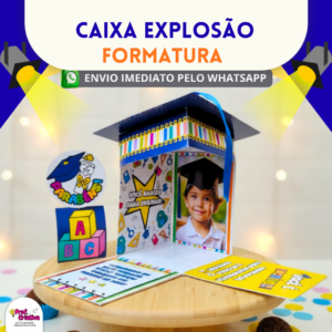 CAIXA EXPLOSÃO - FORMATURA